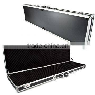 fshion aluminum rifle gun case with hard carry aluminum case with lock factory in China