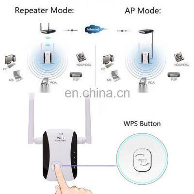 Drop Shipping 300mbps Wifi Repeater Wireless-n 802.11 KP300 Wireless Range Extender Wifi Booster Wifi Repeater photo-2