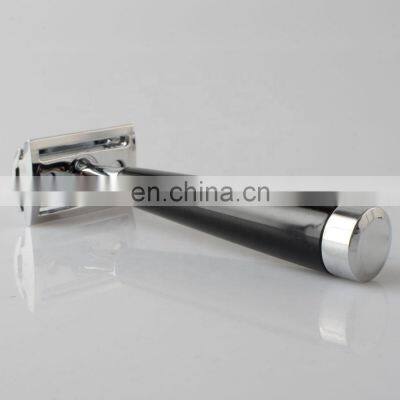 China razor manufacturer plastic handle double edge blades ec-friendly mens shaving cheap safety razor