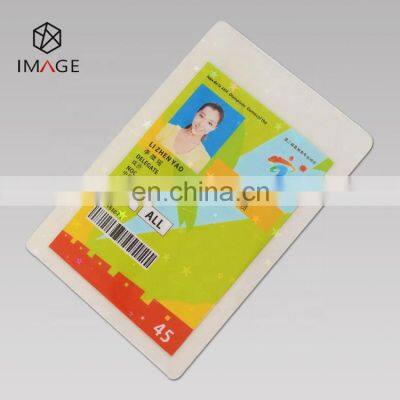 Holographic Heat Lamination Card Sleeves/Name Tag Pouch for Event IDs photo-5