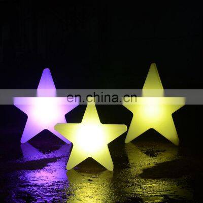 led Christmas lights /LED sunset lamp Christmas Tree curtain light Five-pointed star shape decorative lighting