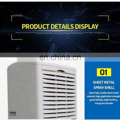 China Factory of 150L Industrial Lgr Basement Dehumidifier With Air Purifier Universal Wheel photo-2