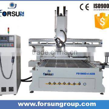 High Speed 4 Axis CNC Wood Engraving Machine/mini cnc engraving machine with price/woodworking cnc machines for sale