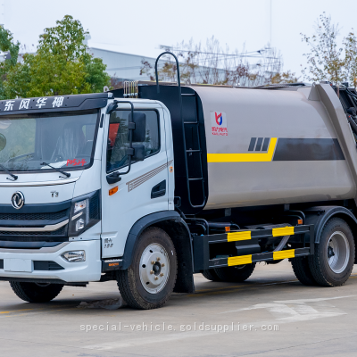 Large compression garbage truck Garbage station sanitation truck multi-functional For garbage collection and transfer