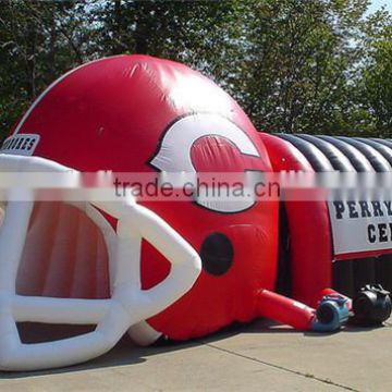 Inflatable Sports Tunnel Inflatable Football Helmet Tunnel