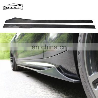 F87 M2 Carbon Fiber MTC Style Side Skirt For BMW M2 F87 Side Fender Side Skirt