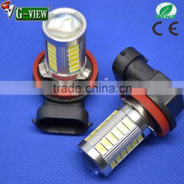 Superbright luces led para autos 33smd 5630 h8 no error led lamp