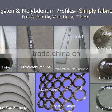 tube tungsten and molybdenum material