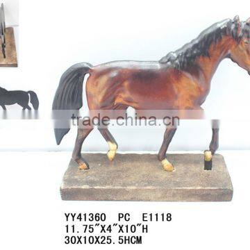 decorative horse wood crafts for home decor