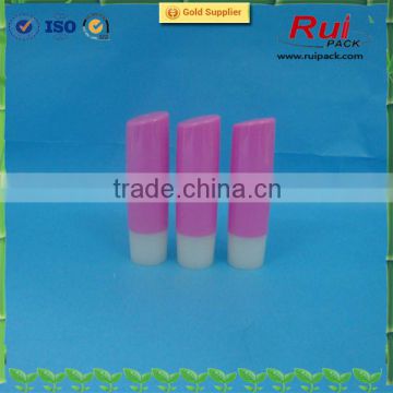 AS plastic slide overcap lipstick container