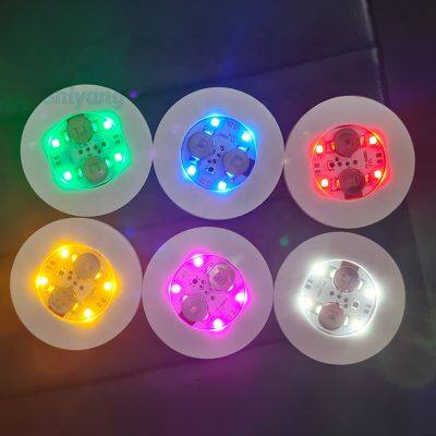 Fast Delivery Glow Bar Beer Stickers Light up LED Coaster EVA LED Coaster Sticker for Bottle