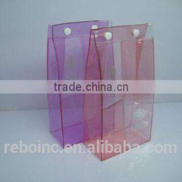2012 Hot Sale Designer High Quality Clear Square Pvc Cosmetic Bags photo-3