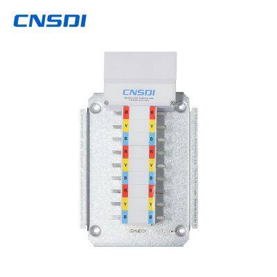 CNSDI Compact Design 160A Din Rail Pan Assembly with  6way 8way 10way for Distribution Board