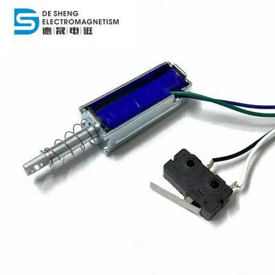 Factory Supply DS-0437 Linear Frame Solenoid For Electric Cabinet photo-4