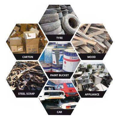 Máquina de triturador/Triturador de eixo duplo/Máquina de triturador de papel industrial photo-2