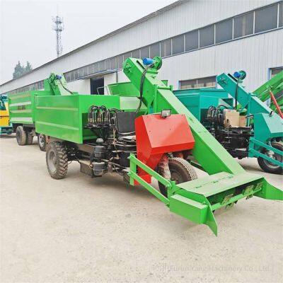 Large Five - Sided Manure Cleaning Vehicle, Labor - Saving and Durable Diesel Manure Shovel for Cattle Farms, Large - Scale Dump Self - Unloading Manure Cleaning Machine