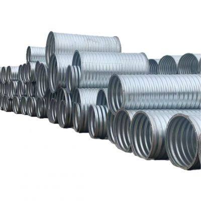 Pipes de déversoir CMP en métal ondulé galvanisé 30 très vendus