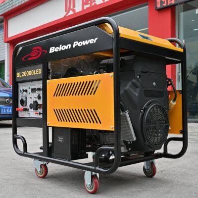 15KW Dual Power Open Frame Gasoline Generator 230/400V 50/60HZ AVR Pure Copper photo-3