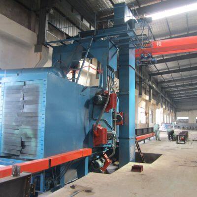 Оборудование для предварительной обработки поверхности стали для удаления ржавчины и окалины, предварительной обработки сварных деталей, Н-образных балок, профильных сталей, листовой стали перед покраской