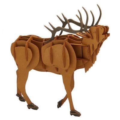 DIY Paper Craft Model Christmas Kid's Gift Assembly Cardboard Puzzles and Toys