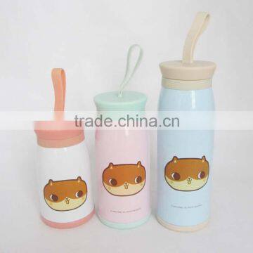 Kids Cute Animal Cartoon Stainless Steel Vacuum Cup Travel Mug Thermos Bottle