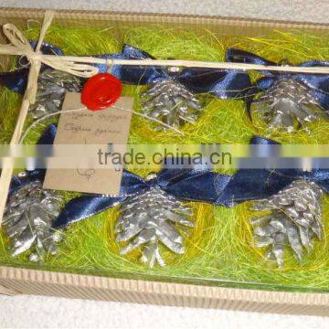 Christmas Tree Decoration Pine cones(All kinds of styles can supply)