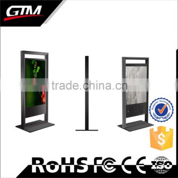 55" Floor Stand Networking Ad Player Indoor Digital Signage Advertising Screen Touch Screen Pop Display Mirror Internet Kiosk