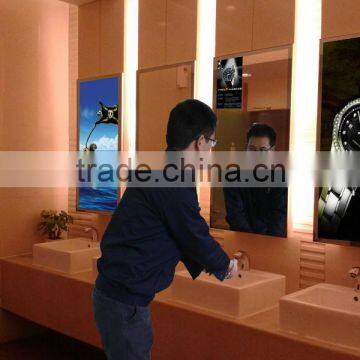 Ultra Slim Visual Hd Advertising Display Tv Bracket Magic Mirror Screen Kiosk Totem Lcd Display With Advertising photo-5