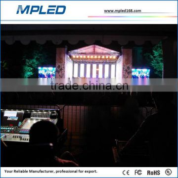 MPLED promotion indoor slim rental led display