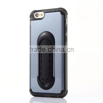 Carbon fiber detachable car mount one touch mobile phone case for iphone6