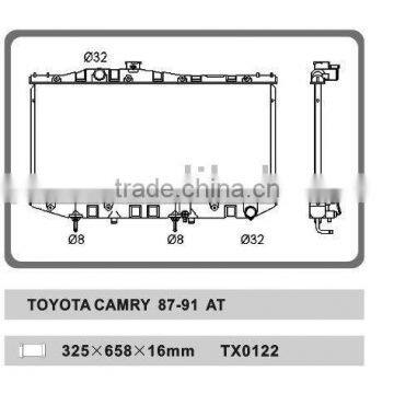 AUTO RADIATOR FOR TOYOTA CAMRY 87-91 AT