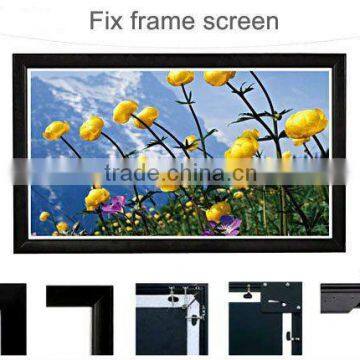 HD Fixed frame screen 4:3 or 16:9 72''-159'' China manufacture supply directly