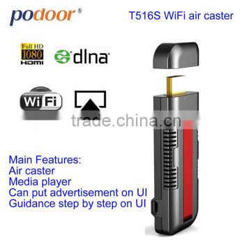 Air cast Wireless Display HDMI Miracast / DLNA / EZCAST Dongle / iPush WIFI Display T516s