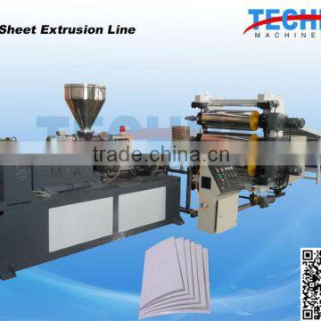 PVC Sheet Extrusion Manufacturing Machine