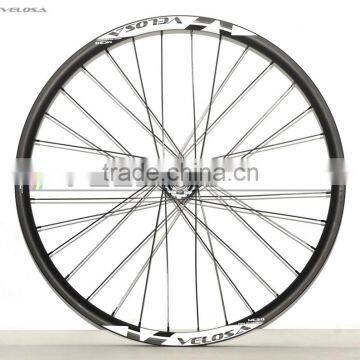 27.5er XC 27mm Light MTB Tubeless Carbon Bike Rim With Velosa Logo Hookless for Cross Country 650b Beadless Wheelets photo-3