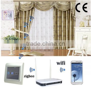 Taiyito remote control motorized curtain, electric curtain, zigbee automatic curtain