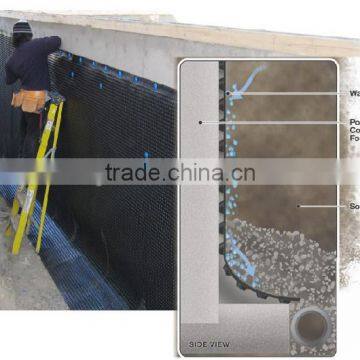 plastic drainage board drainage mat
