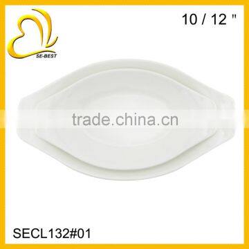 10/12 INCH SOUP PLATE; MELAMINE PLATE