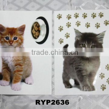 RYP2636 Set of 2pcs cat sticker