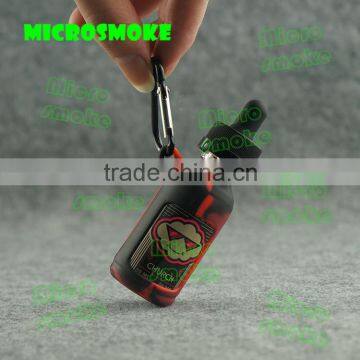 Microsmoke 30ml Silicone Hand Sanitizer Perfume Bottle Case,liquid Bottles Holder 30ml Bottle Liquid Silicone Rubber Case