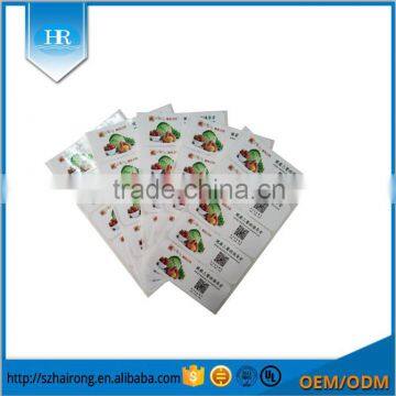 Custom Glossy Coated Paper Adhesive Warning Label photo-2