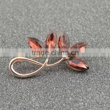 The New 2015 Leaf Shape Brooch Europe And The United States Process Both Men And Women Pin photo-4