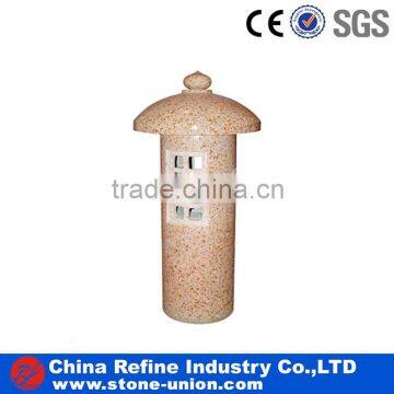 Stone Granite lantern for garden outdoor decoration