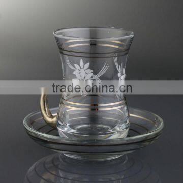 12 Pcs Glass Tea Set