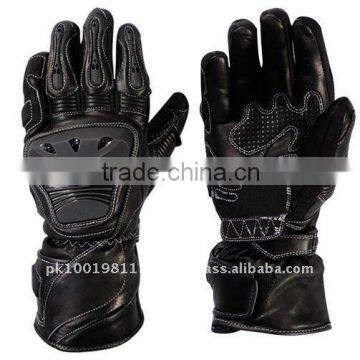 motorbike leather gloves