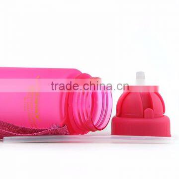 400ml Kids Bpa Free Plastic Water Bottle With Straw photo-6