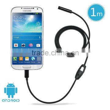Waterproof USB Endoscope for Mobile Phone and Compute PC Laptop 7mm Lens 1M USB Cable Focus Camera 6 LED photo-2