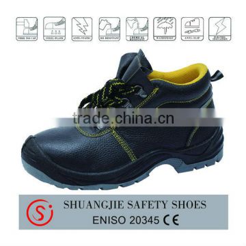 woodland steel toe and midsole PU injection safety shoes