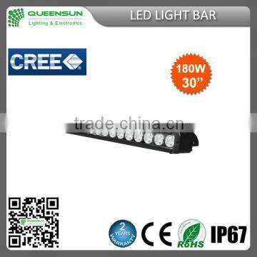 Factory supply 9-32V 30inch 180W Cree car led light bar