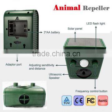Shenzhen Manufacturer Pest Control Sonic Solar Animal Repeller GH-191B photo-3